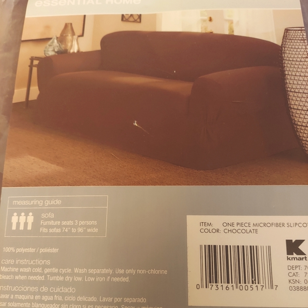 Sofa Slipcover (chocolate)